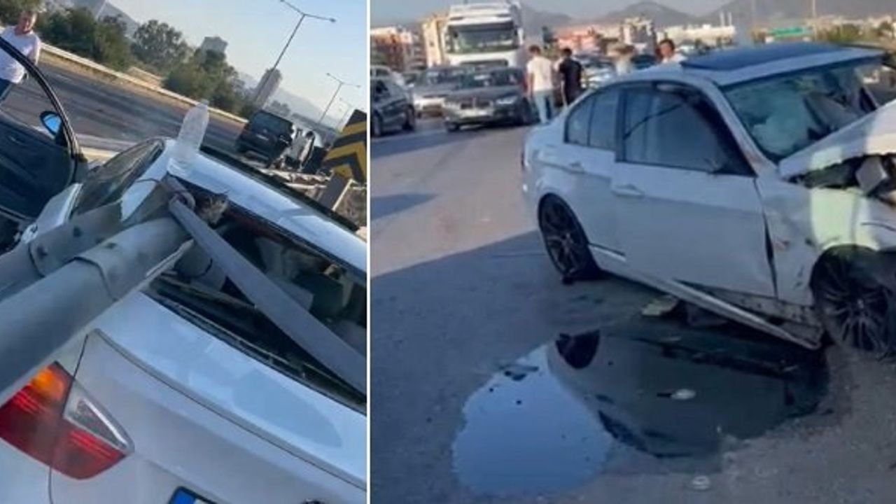 İzmir çevreyolu Bornova trafik kazası son dakika: 1 ölü, 2 yaralı