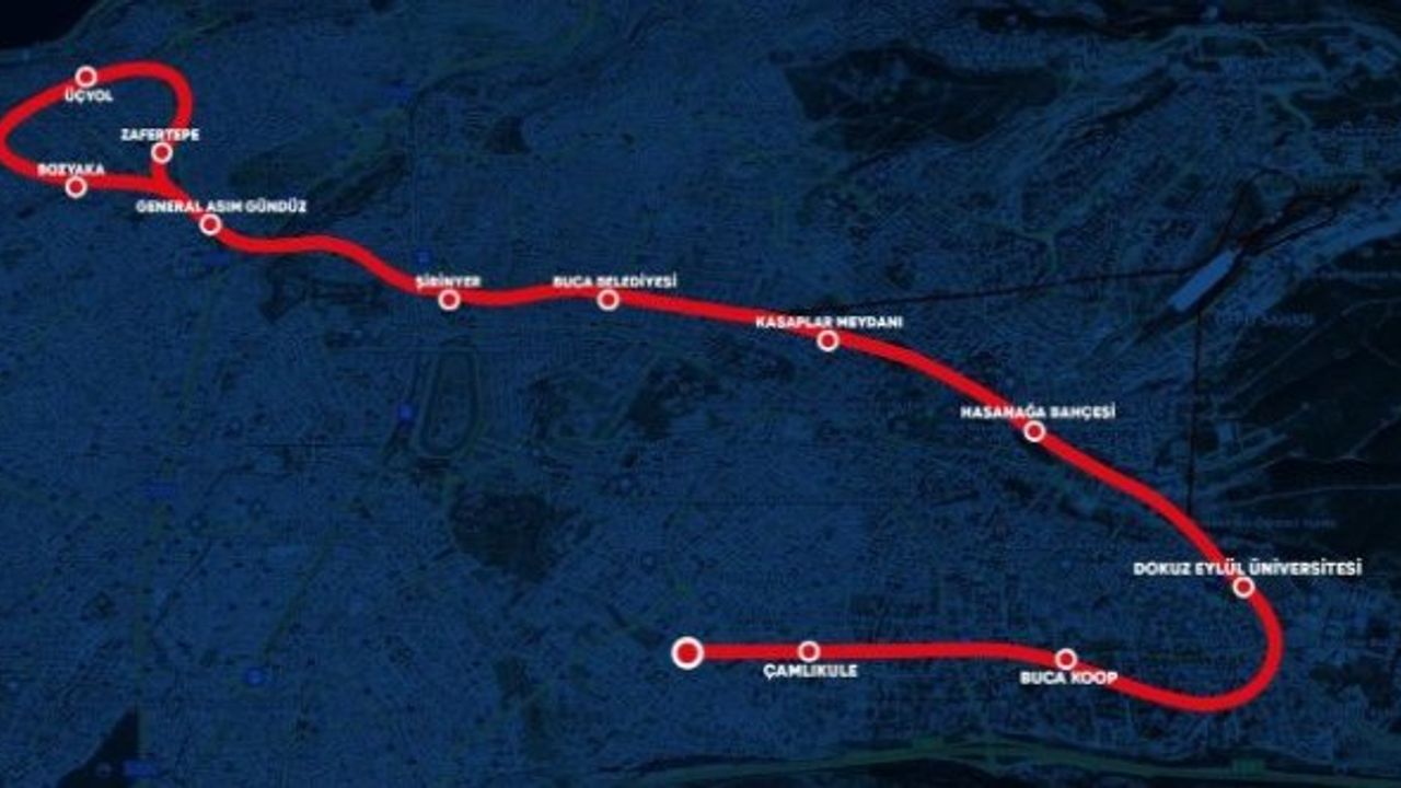 İzmir Buca Metrosu son durum güzergahı durakları Buca Metrosu ne zaman bitecek
