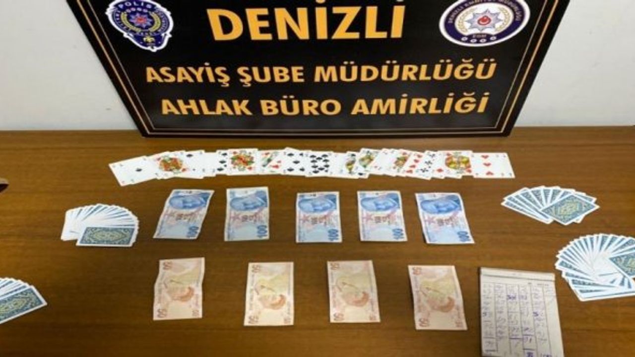 Denizli’de kumar ve fuhuş operasyonu: 11 kişi yakalandı