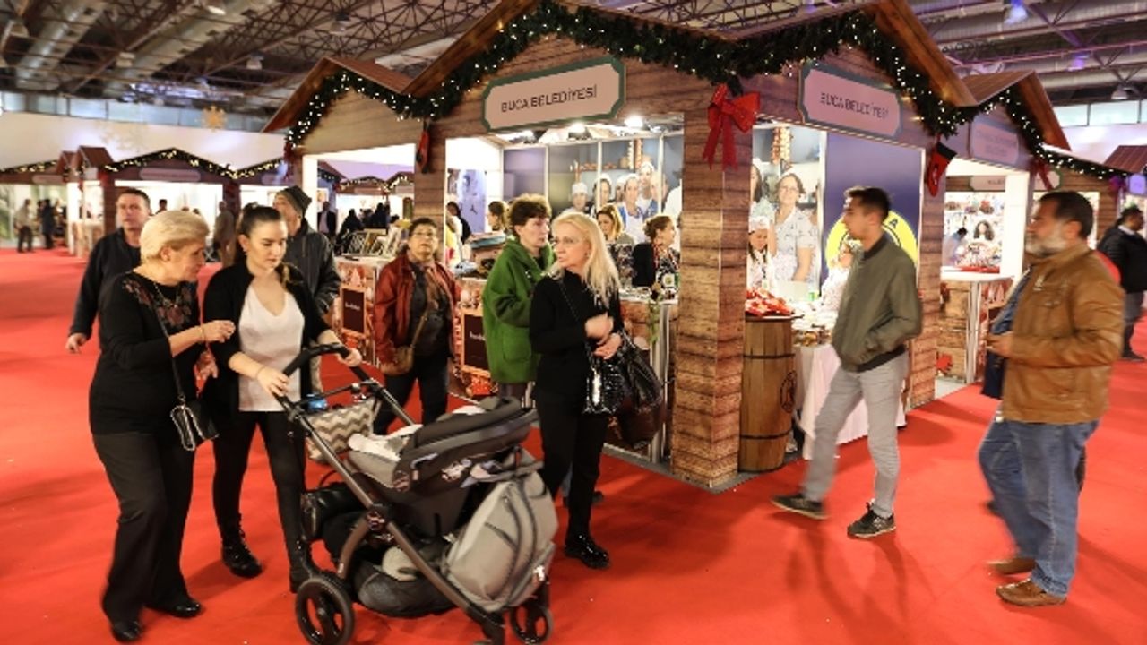 İzmir GastroFest 2019 Hatay Lezzetli Kış Şöleni’nde Buca standı açıldı