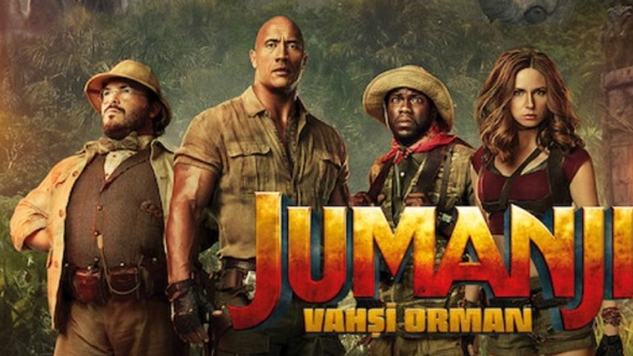 Jumanji Vahşi Orman hangi kanalda oynuyor nerede çekildi kaç yılında çekildi oyuncu kadrosu