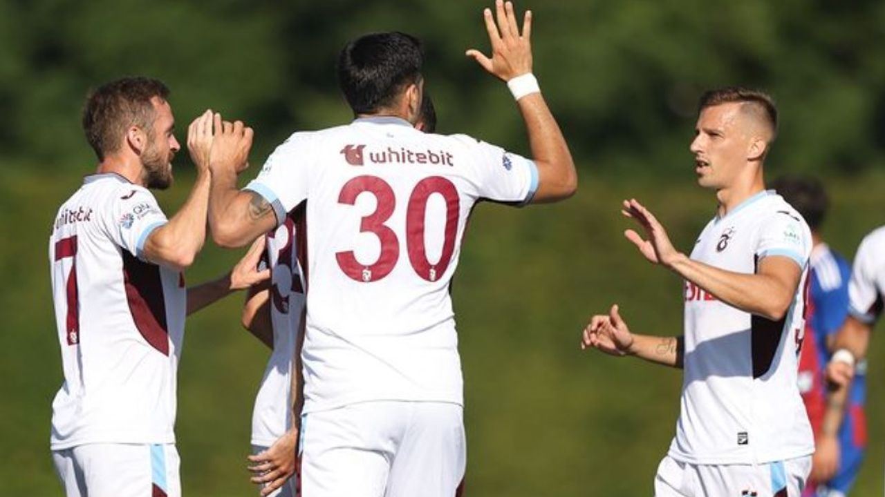 Trabzonspor, Slovenya'da yeni sezon hazırlıklarına devam ediyor