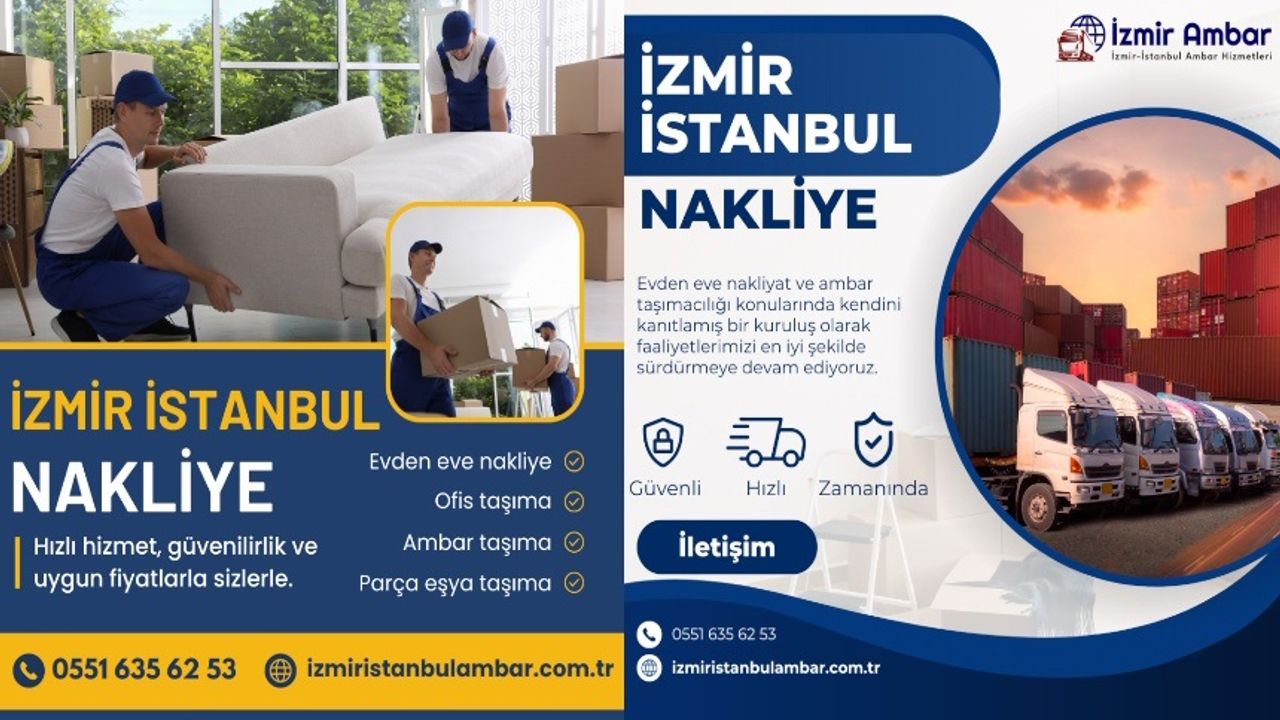 İzmir İstanbul Nakliye ve Ambar Taşıma Hizmetleri