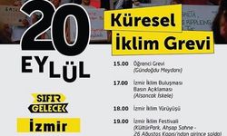 20 Eylül İzmir Küresel İklim Grevi etkinliği başladı