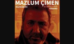 Mazlum Çimen konseri İzmir Bornova Aşık Veysel Amfi Tiyatro’da yapılacak