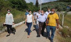 Selçuk Belediye Başkanı Filiz Ceritoğlu Sengel köy turunda