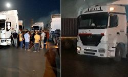 Aliağa'da TIR krizi çıktı, kilometrelerce TIR kuyruğu yaşanıyor