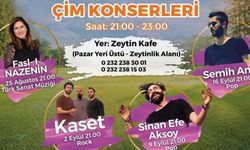İzmir Narlıdere Çim Konserleri 2021 Zeytin Kafe’de başlıyor