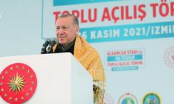 Cumhurbaşkanı Erdoğan İzmir'de toplu açılış törenine katıldı