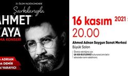 İzmir Ahmet Kaya anma konseri 2021 Ahmed Adnan Saygun’da