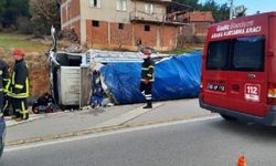 Kütahya Gediz Uşak karayolunda trafik kazası: 1 ölü, 1 yaralı