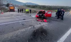 Manisa Soma Kozanlı Mahallesi Kınık Karayolu trafik kazası: 1 kişi öldü