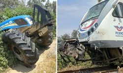 İzmir Ödemiş trafik kazası: Ödemiş’te trenle traktör çarpıştı Hüseyin Arıcı hayatını kaybetti