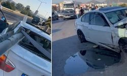 İzmir çevreyolu Bornova trafik kazası son dakika: 1 ölü, 2 yaralı