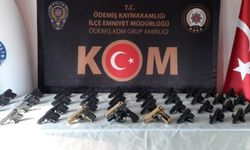 İzmir Ödemiş Kiraz ruhsatsız silah operasyonu: 2 gözaltı
