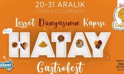 İzmir Gastronomi Festivali Hatay Lezzetli Kış Şöleni başladı