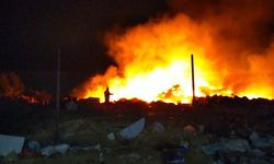 Gaziemir Sarnıç Mahallesi'nde çıkan yangın vatandaşları isyan ettirdi