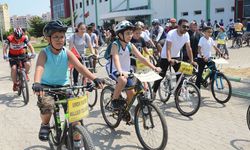 Aliağa'da bisiklet farkındalığı için organizasyon düzenlendi