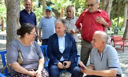 Başkan Mustafa İduğ’un Bornova'da mahalle ziyaretleri sürüyor