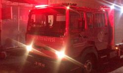 İzmir Ödemiş'te yangın paniği yaşandı