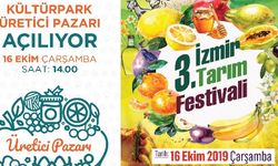 İzmir Tarım Festivali’nde Kültürpark Üretici Pazarı açılıyor
