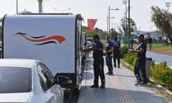 İzmir Karşıyaka’da karavan işgaline önlem