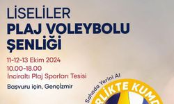 İzmir Plaj Voleybolu Şenliği 2024 İnciraltı Plaj Sporları Tesisi’nde yapılacak