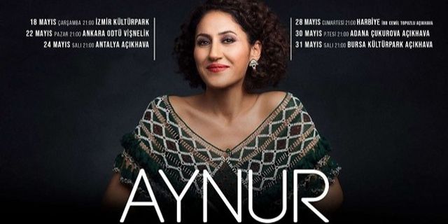 Aynur Doğan İzmir konseri 2022 bilet fiyatları Aynur Doğan Kültürpark konseri