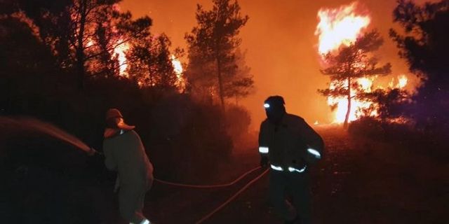 Marmaris orman yangını son durum 2022 Marmaris Amazon Koyu Bördübet Yedi Adalar orman yangını son dakika