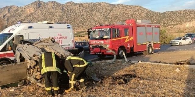 Denizli Acıpayam Antalya yolu Bostanköy trafik kazası: 2 yaralı