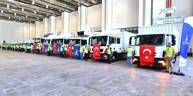 İzmir’den deprem afet bölgesine tam destek