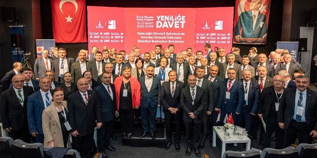 Millet İttifakı Belediye Başkanları İzmir İkinci Yüzyılın İktisat Kongresi’nde buluştu