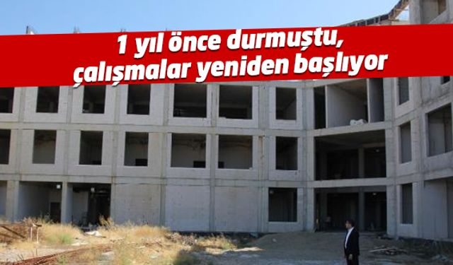 Menderes Devlet Hastanesi'nde çalışmalar yeniden başladı