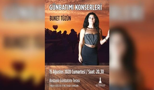 Buket Tüzün Konseri, Bostanlı Günbatımı Seyir Terası'nda