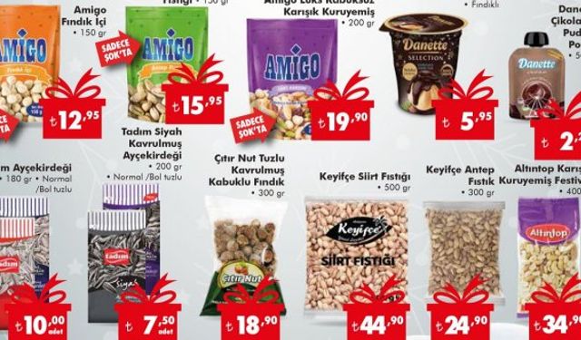 Şok market 28-29-30 Aralık aktüel ürünler kataloğu, Şok bu hafta neler var?