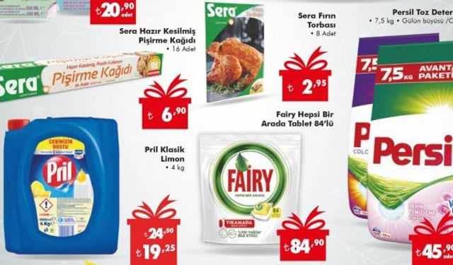 Şok market aktüel ürünler kataloğu bu hafta 27 - 28 - 29 Aralık Pazar, Pazartesi, Salı, Çarşamba