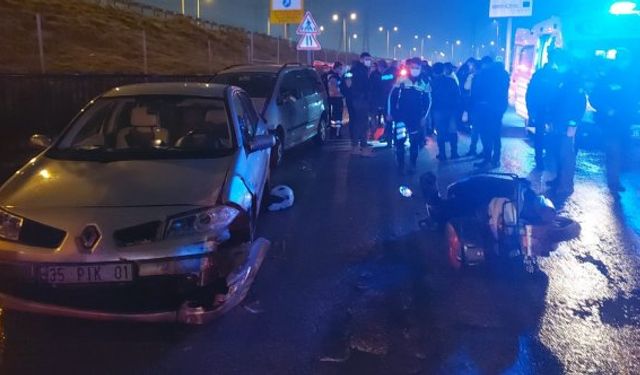 İzmir Bornova’da alkollü sürücü polis memurunu yaraladı