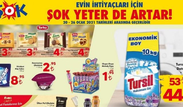 Şok market aktüel ürünler kataloğu Perşembe ve Cuma Şok bebek ürünleri