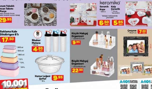 A101 market bu hafta Türk kahvesi makinesi, blender set, robot süpürge, akıllı saat, nostalji pikap