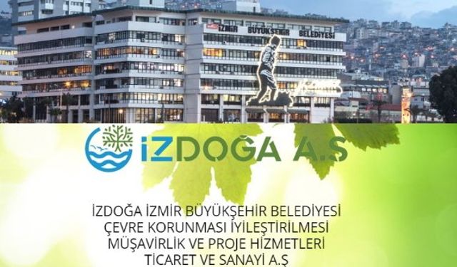 İzmir Büyükşehir Belediyesi İzdoğa personel alımı Mart 2021