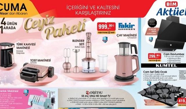 Bim indirim kataloğu, Bim bu hafta gelecekler, Güral Porselen 57 parça yemek takımı, Simfer derin dondurucu