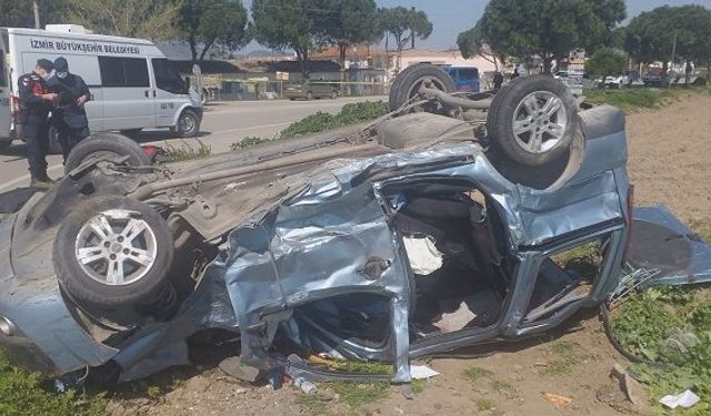 İzmir Bergama’da trafik kazası: 3 ölü, 4 ağır yaralı