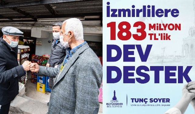 İzmir Büyükşehir Belediyesi bayram parası 2021 ve erzak gıda yardımı başvurusu