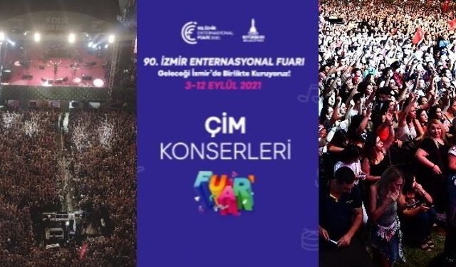 İzmir Enternasyonal Fuarı 2021 Çim Konserleri etkinlikleri belli oldu