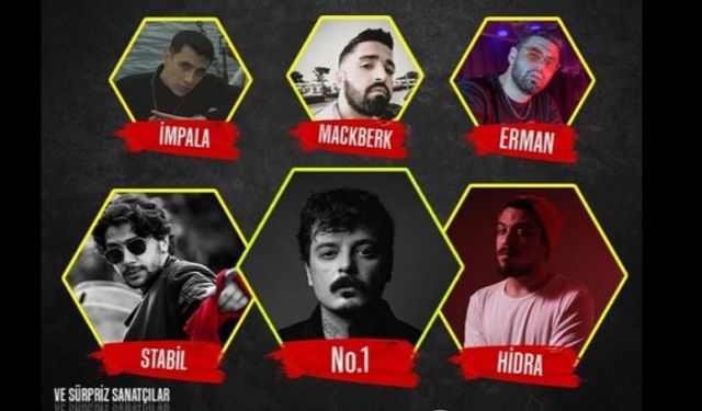 Yakaza İzmir Rap Fest Vol.1 İzmir Rap konserleri 2021 başlıyor