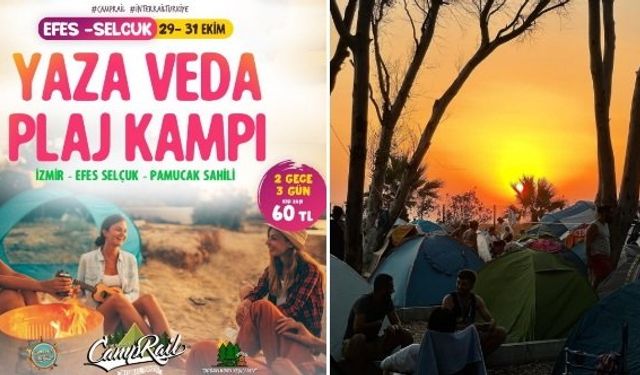 izmir yaza veda müzik kampı 2021 Selçuk Pamucak Sahili’nde