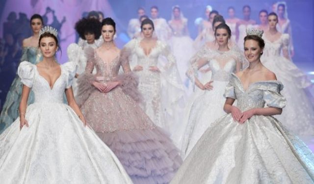 if wedding fashion izmir 2021 15. gelinlik damatlık ve abiye giyim fuarı başlıyor