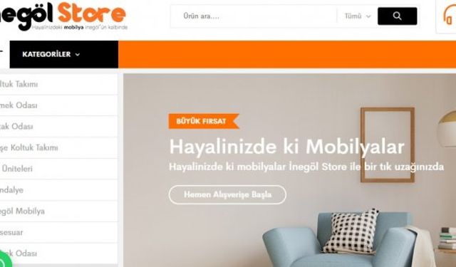 İnegöl Mobilya Mağazaları İnegöl Store’da Toplanıyor