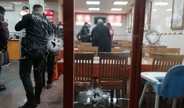 İzmir Bornova Altındağ Mahallesi Kemalpaşa Caddesi restorana silahlı saldırı