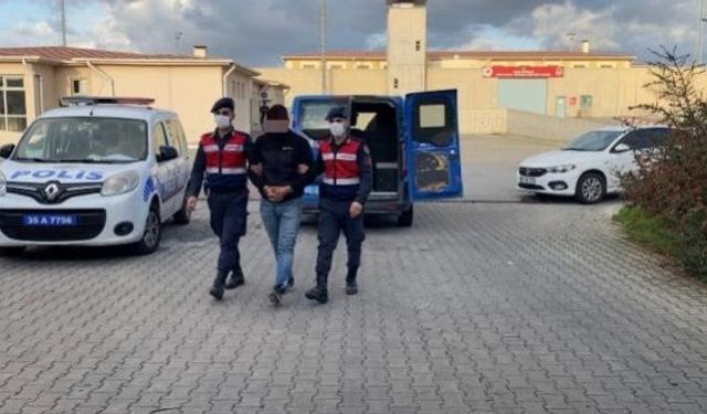 İzmir Menderes Özdere’de suçüstü yakalanan hırsız tutuklandı